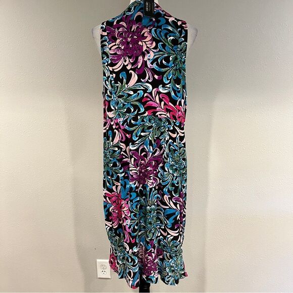Nicole Miller Floral Sleeveless plus size Dress size 16 - Picture 6 of 13